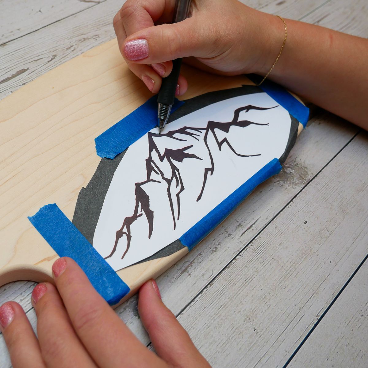 Wood Burned Cutting Board Kit