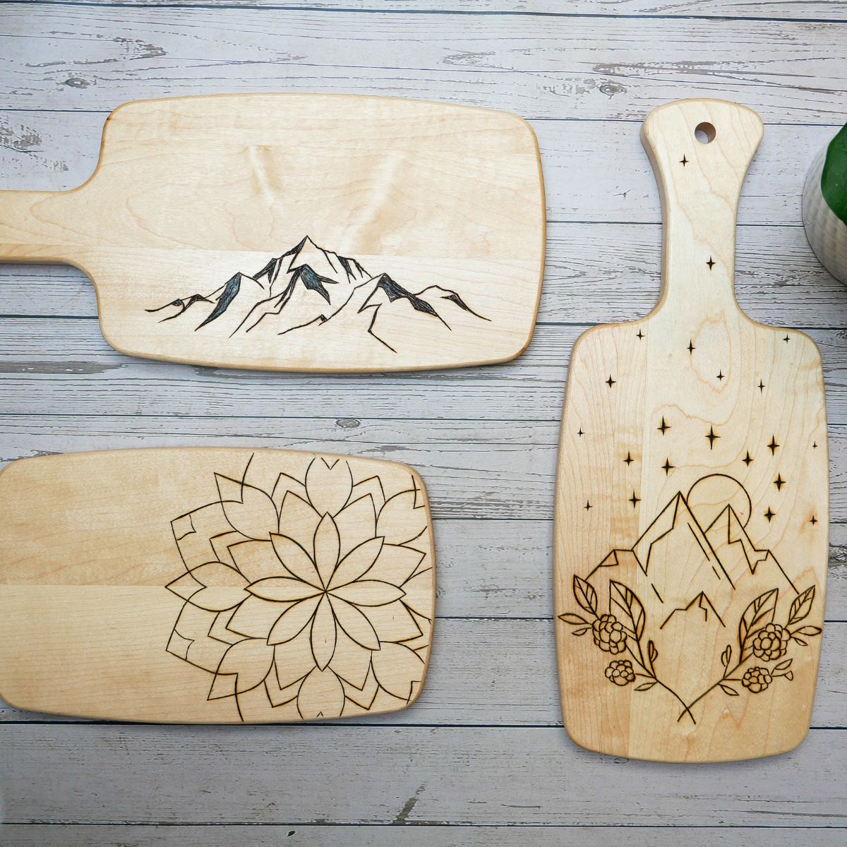 Virtual Wood Burning Cutting Board Class