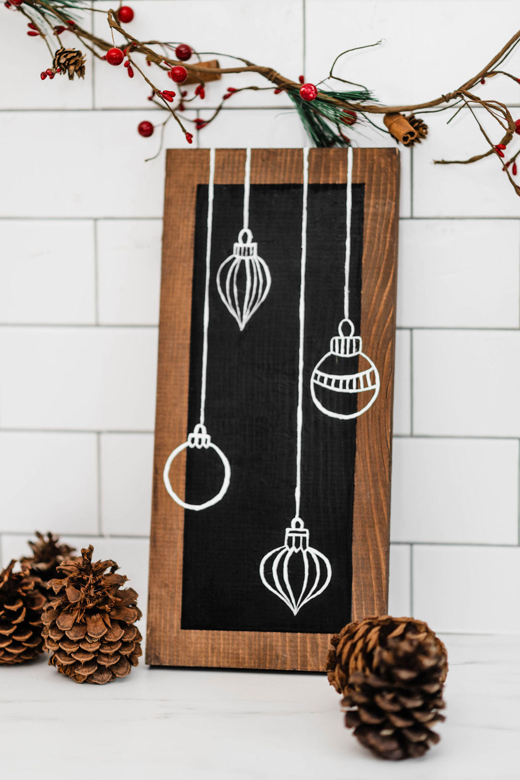 Holiday Kit - Serving Board + Sign Kit