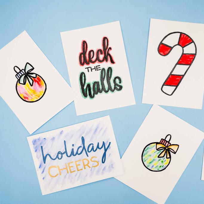 Holiday Kit - Heat Embossing DIY Kit