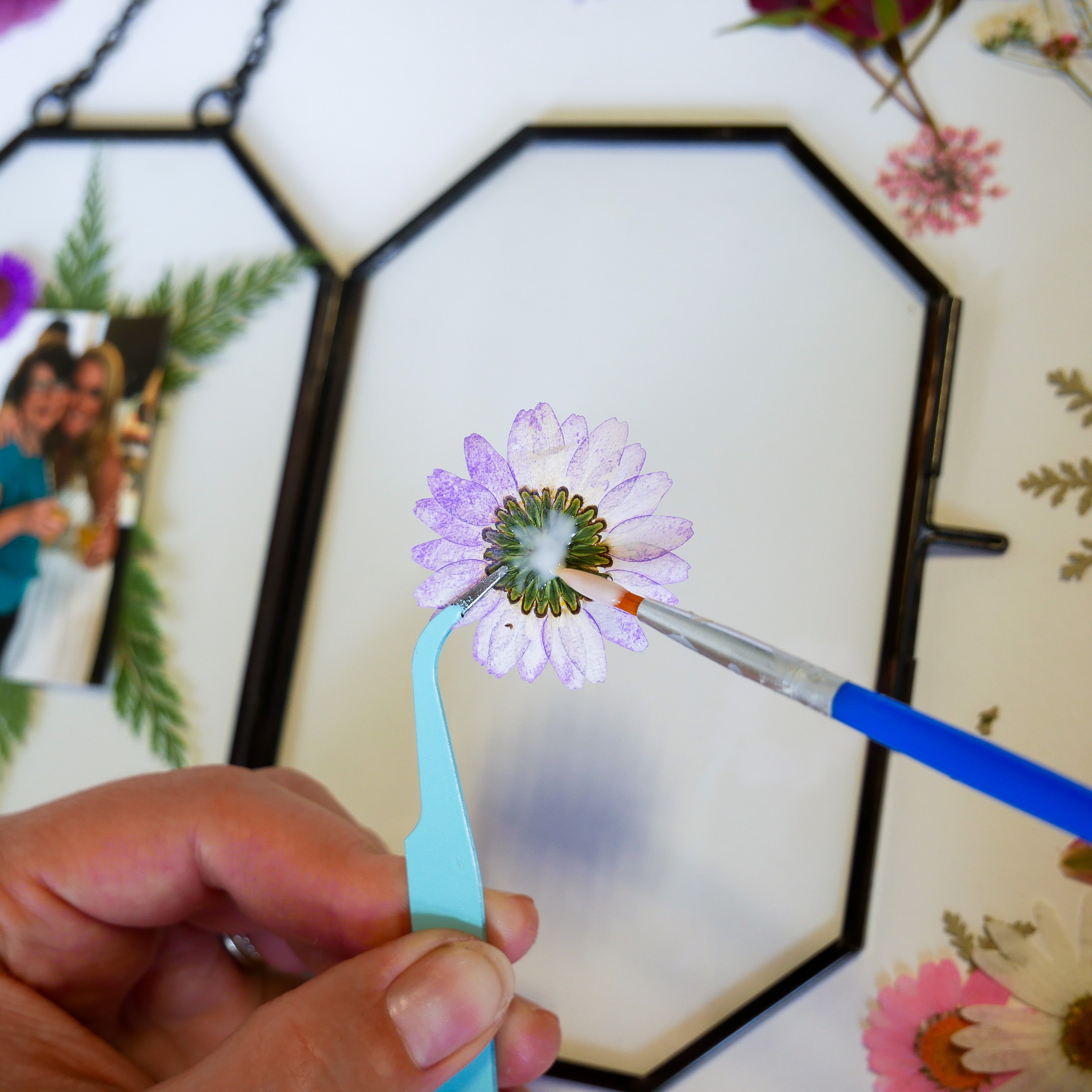 Virtual Pressed Flower Frame Craft Class