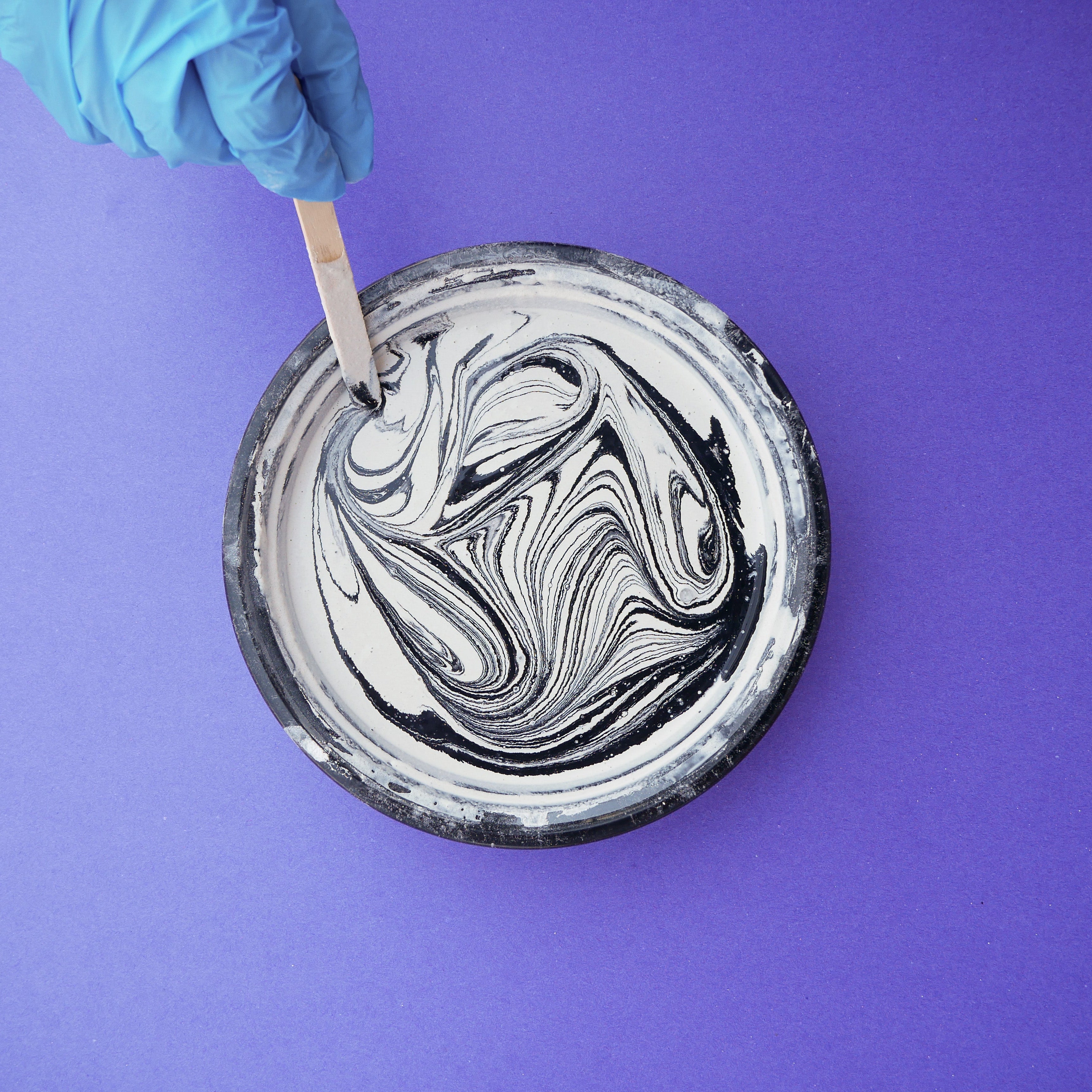 Virtual Marbled Bowl Craft Class