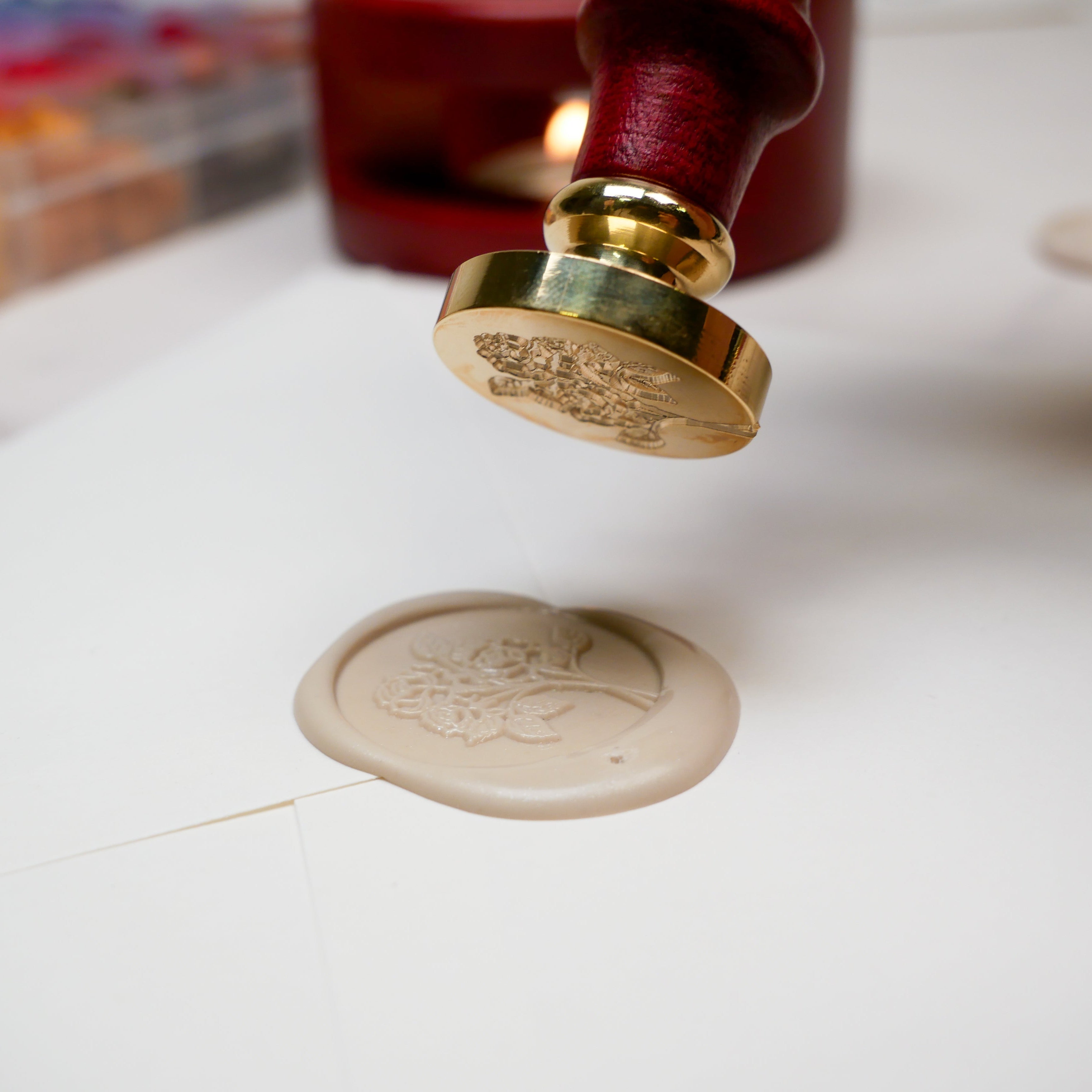 Virtual Rub Transfer and Wax Seal Craft Class