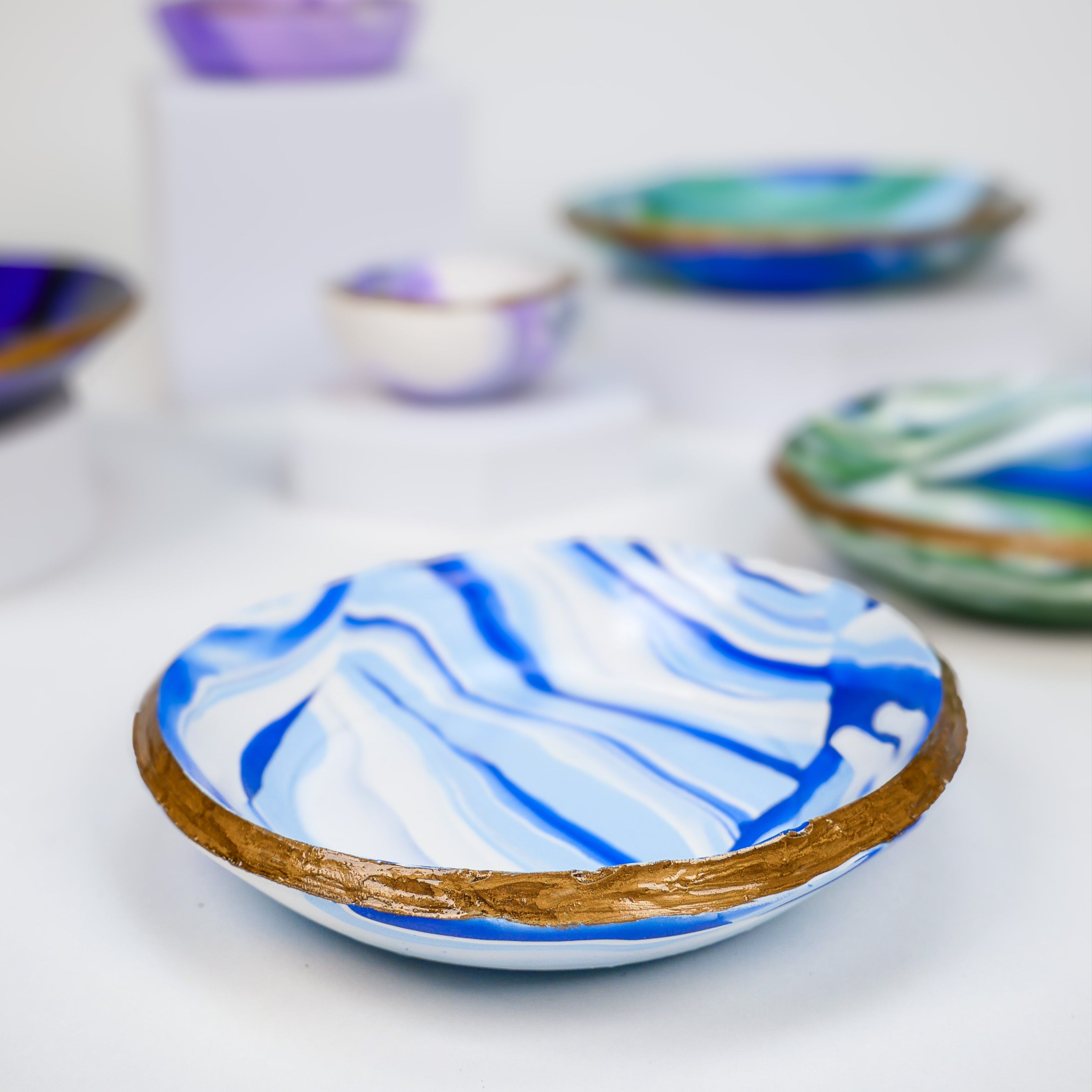 Virtual Marbled Clay Dish Craft Class