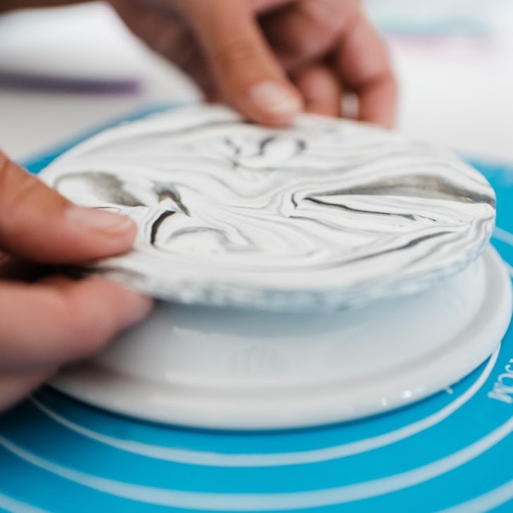 Virtual Marbled Clay Dish Craft Class