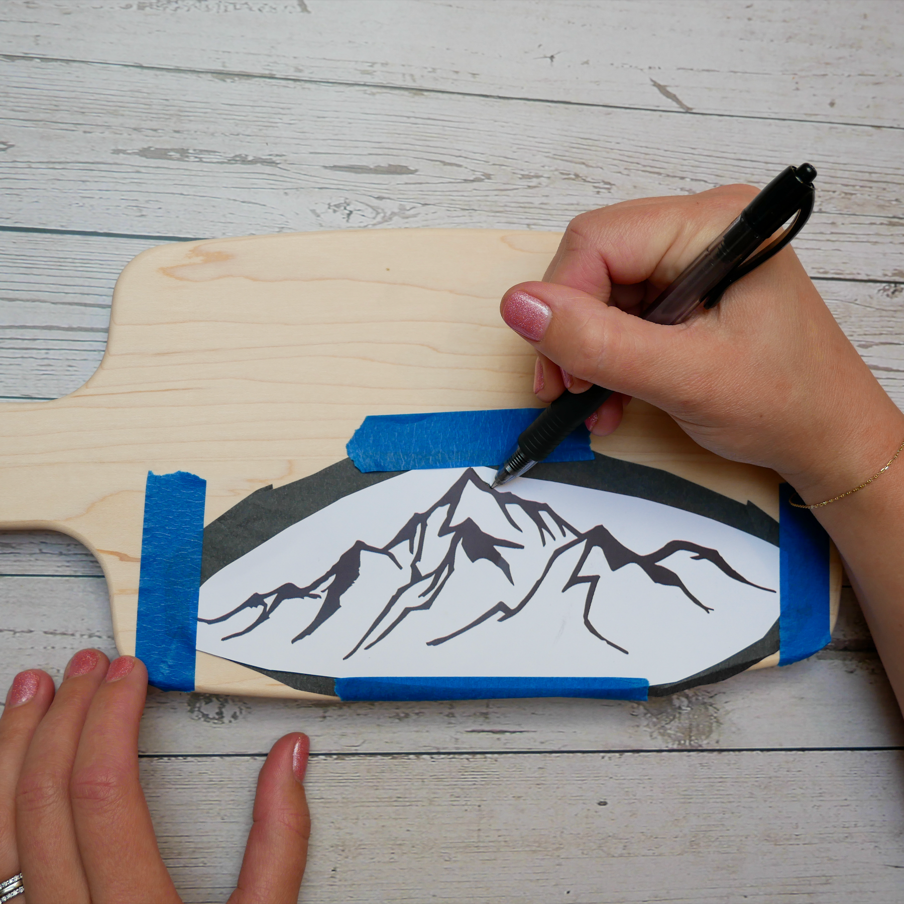 Wood Burned Cutting Board Kit