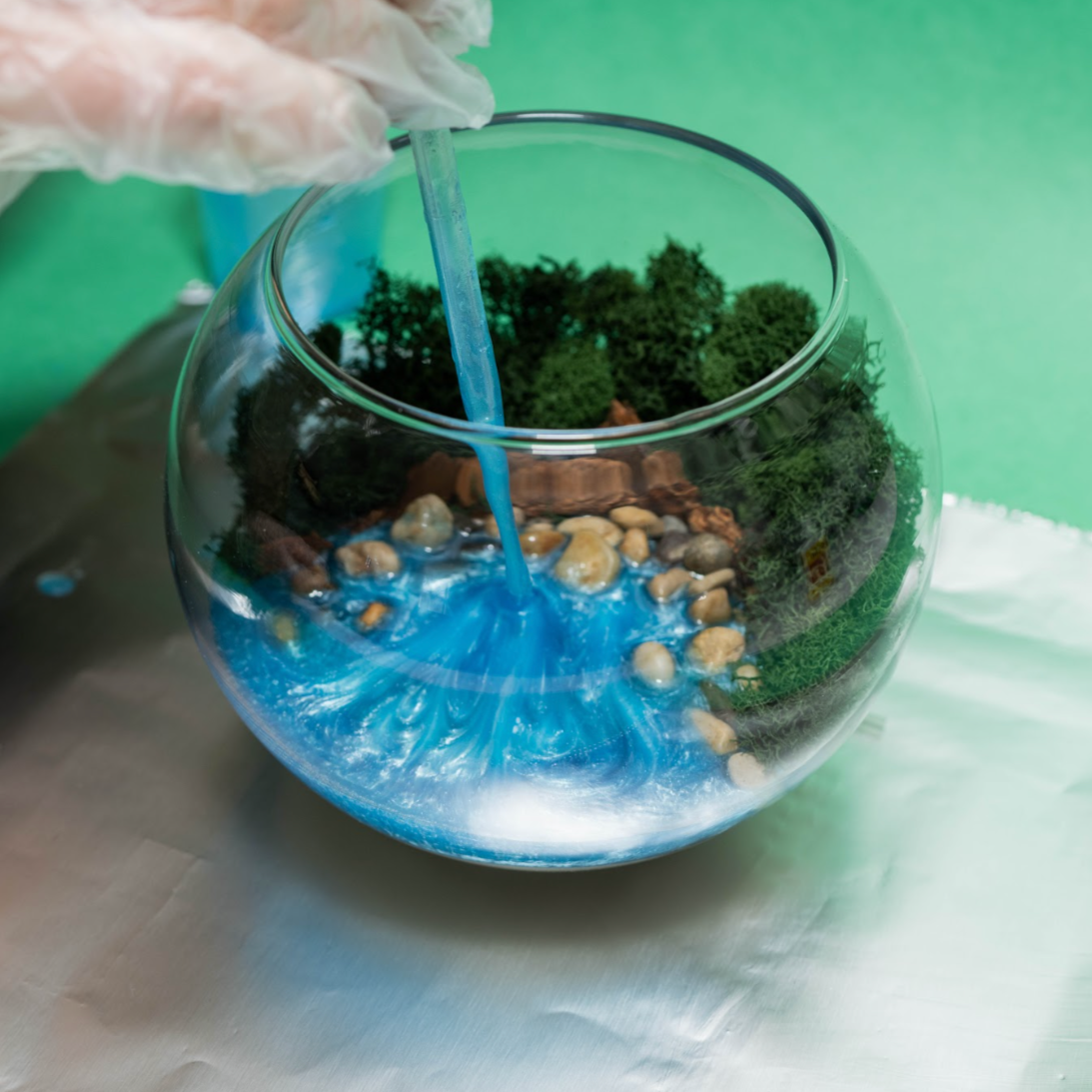 Virtual Resin Terrarium Craft Class