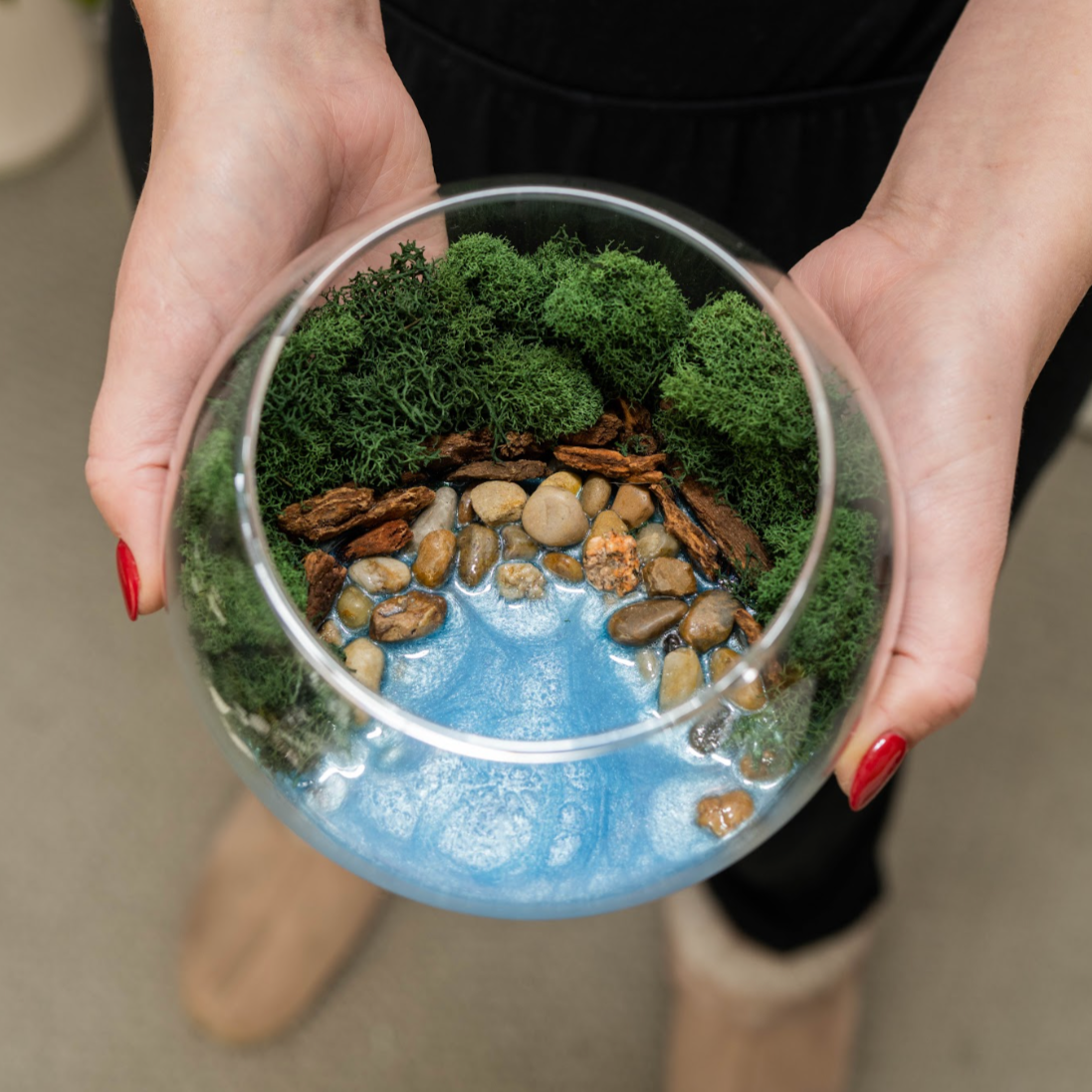 Virtual Resin Terrarium Craft Class