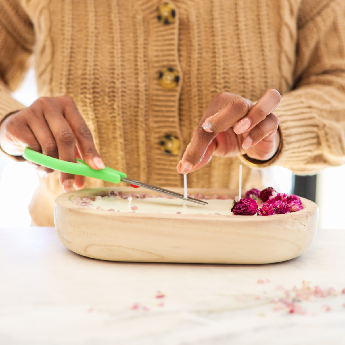 Dough Bowl Soy Candle Kit