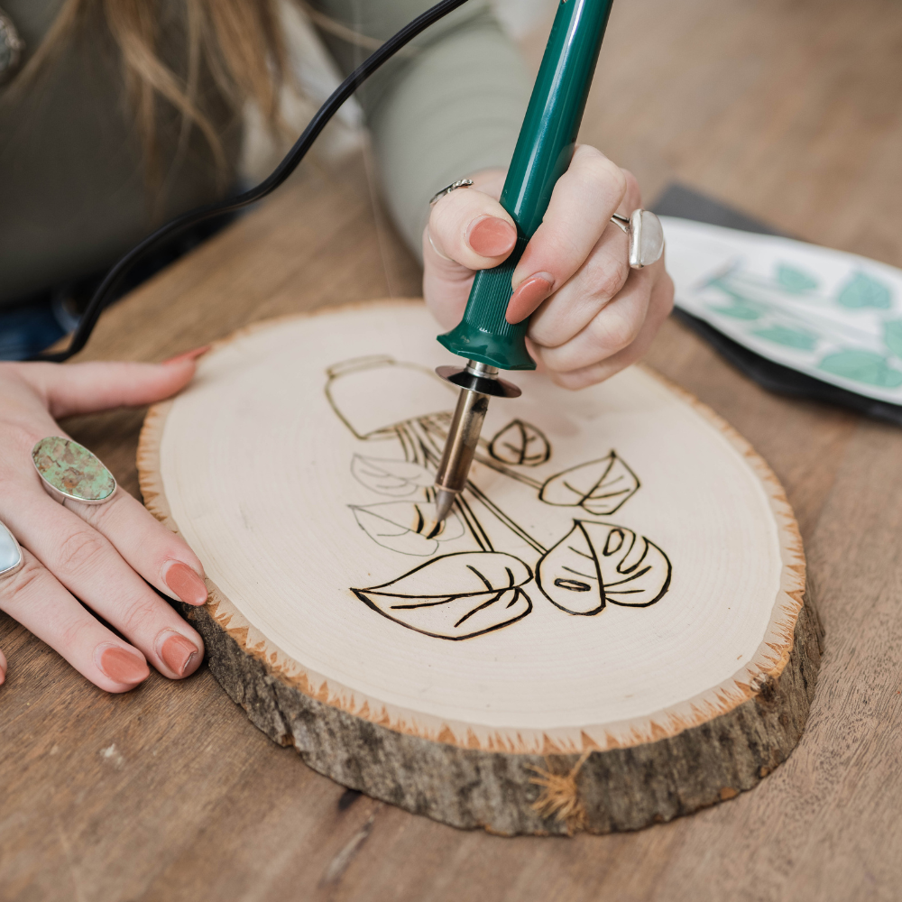 Virtual Wood Burning Class