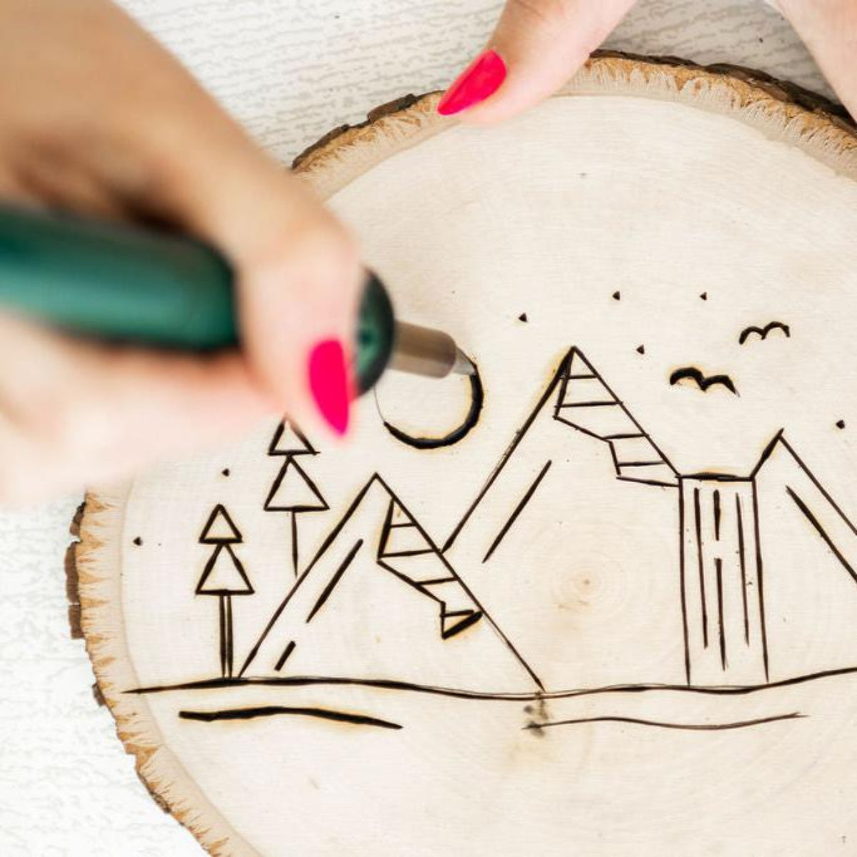 Wood Burning Family Style Craft Pack